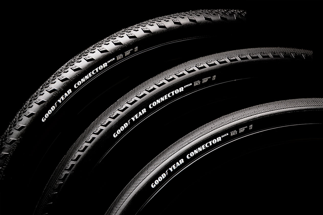 Gama cubiertas gravel Goodyear Connector Slick, Speed e Inter