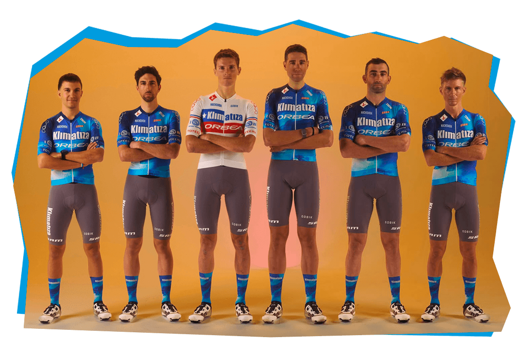 Klimatiza Orbea embajadores Sidi y Selle Italia